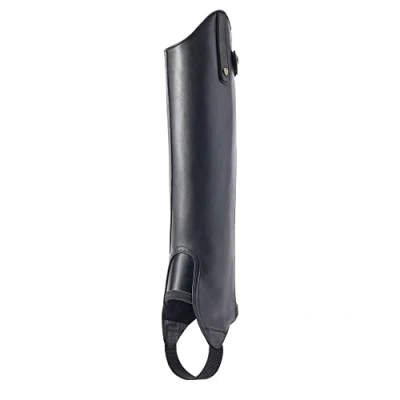 Image of ARIAT Heritage Contour Half Chap Black Calf Width Regular, Size SM