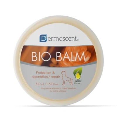 Image of Dermoscent Bio Balm Dog Paw Organic Moisturizer for Pads, Nose &amp; Elbow Itchy Skin Relief Soothes Sensitive Paws 50ml
