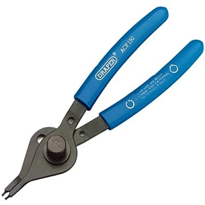 Image of Draper Straight Nose Reversible Circlip Pliers