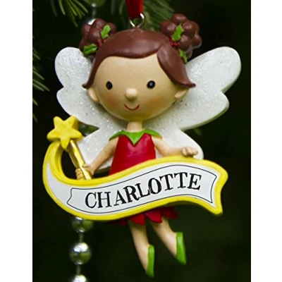 Image of Boxer Gifts Charlotte Fairy Decoration, Ceramic, Multi Colour, 7.2 x 5 1 cm
