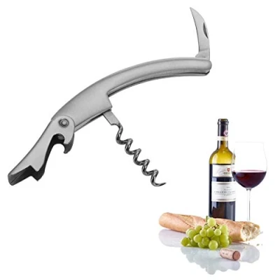 Image of Westmark Waiter’s Bottle Opener, Stainless Steel, Silver, 11.1 x 2.2 1.4 cm