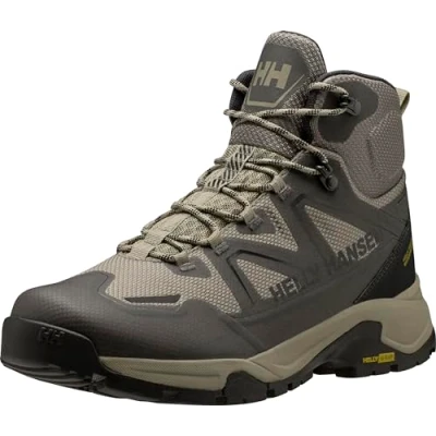 Image of Helly Hansen Men&#039;s Cascade Mid Cut Hiking Boots Fashion, Terrazzo, 12.5 UK