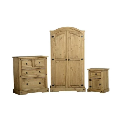 Image of Seconique Corona Trio Set in Distressed Waxed Pine