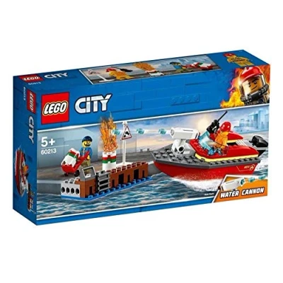 Image of LEGO City Fire Brigade Dock Side 60213 (97 parts) 2019
