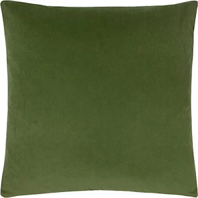 Image of Paoletti Sunningdale Cushion Cover, Olive, 50 x 50cm