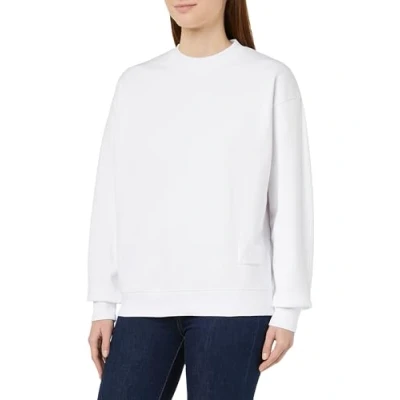 Image of REPLAY Adult W3586Q Second Life Sweatshirt, White 001, L