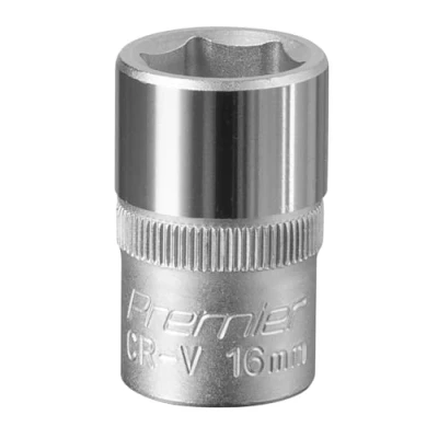 Image of Sealey Premier WallDrive® Socket 16mm 1/2&quot;Sq Drive