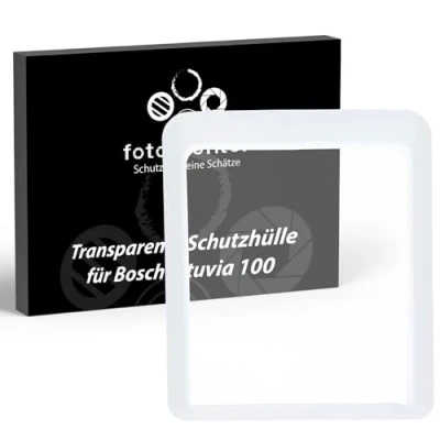 Image of foto kontor Protective cover compatible with Bosch Intuvia 100 (BHU3200) e bike display control unit TPU screen protector case protection against water and dirt transparent