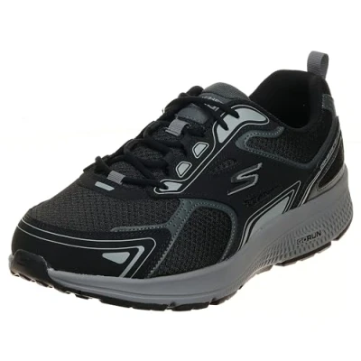 Image of Skechers Men&#039;s Go Consistent Performance &amp; Walking Running Shoe, Black, 7.5 UK.