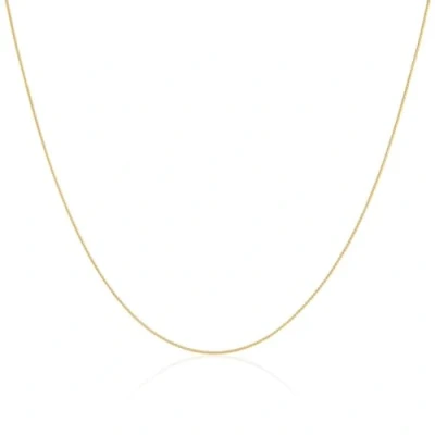 Image of jewellerybox Gold Dipped Sterling Silver Foxtail Chain 16 Inches