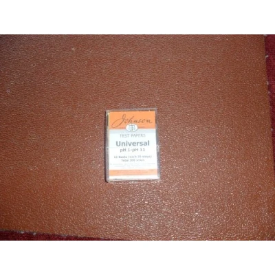 Image of UNIVERSAL INDICATOR PAPERS PH 1 11 PACK 10 BOOKS 200 STRIPS
