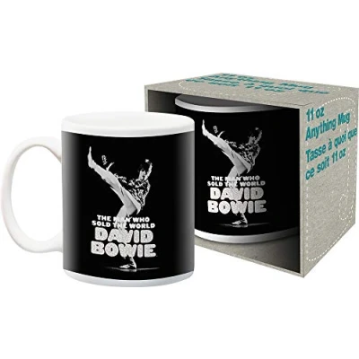 Image of Aquarius David Bowie Sold The World 11 oz Boxed Ceramic Mug