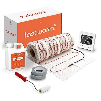 Image of Fastwarm 150W Electric Underfloor Heating Sticky Mat Kit