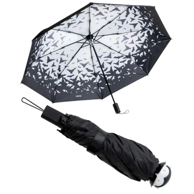 Image of OTOTO NEW! Spookula Vampire Umbrella Unique Umbrella, Collapsible Goth Accessories, Cool Gifts, Gothic Black and White Cute, Rain Folding