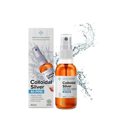 Image of Premium Colloidal Silver Spray 40 PPM 30ml ● 100% Natural Superior Concentration, Smaller Particles = Better Results Certified by 3 Independent Laboratories Choose a Specialist