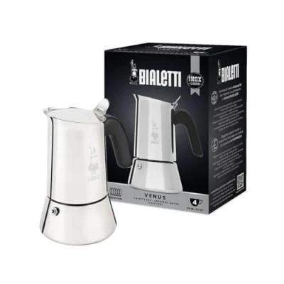 Image of Bialetti Venus Induction 4 Cup Coffee Maker