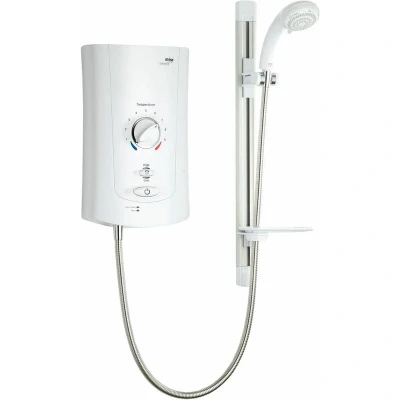 Image of Mira 1.1759.001 White / Chrome Advance 9.0 kW Electric Shower for LP