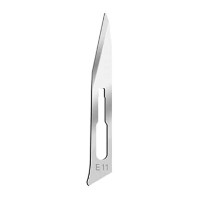 Image of Swann Morton No E11 Sterile Carbon Steel Blades