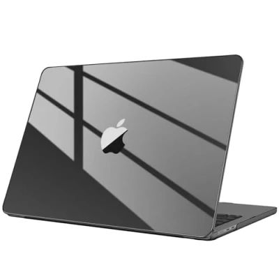 Image of Fintie Case Compatible with MacBook Pro 14 Inch (2024 2021) A3112 A3401 A3185 A2992 A2918 A2779 A2442 M4 M3 M2 M1 Pro/Max, Protective Inches, Crystal Black (Ultra