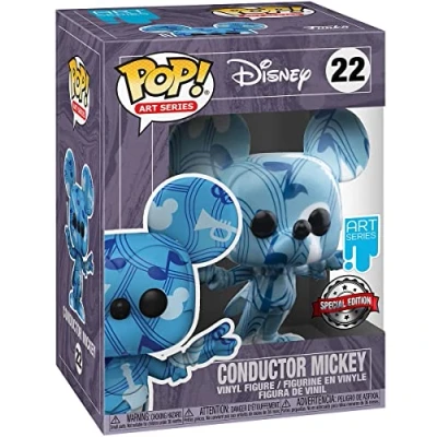 Image of Funko POP Artist Series Disney Conductor Mickey Figure