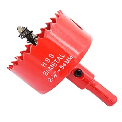 Image of 54mm Hole Saw LAIWEI Cutter,For Drilling Wood, Aluminum Profiles,PVC and Other Materials(2 1/8 inch)