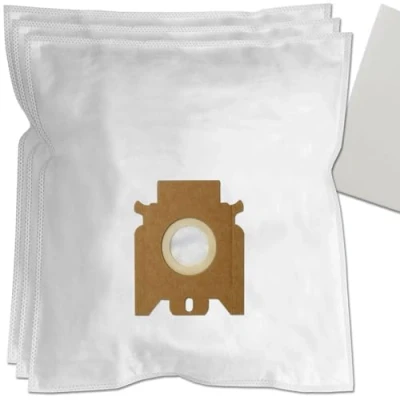 Image of 10 Premium Vacuum Cleaner Bags for Miele Compact C2, C1, Complete C1 with filter pieces Microfiber