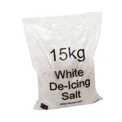 Image of White Winter De Icing Salt 15kg Bag (Pack of 72) 314265