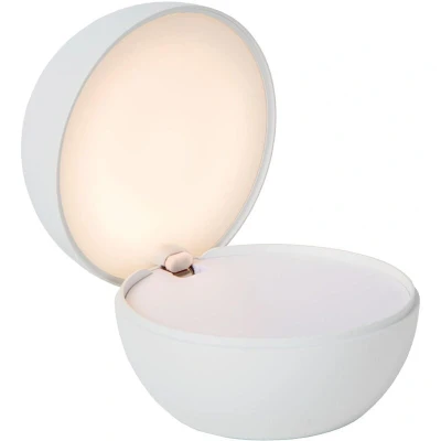 Image of Clipper Modern Rechargeable Table lamp Battery Ø 12cm LED 1x2,2W 2700K White