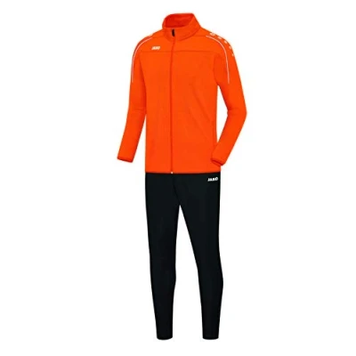 Image of JAKO Classico M8150 Men&#039;s Tracksuit Neon Orange XXL