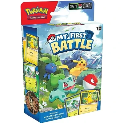 Image of Pokémon TCG: My First Battle—Pikachu and Bulbasaur (2 ready to play mini decks &amp; accessories)