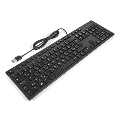 Image of Dell KB216 SLOVAK Slim Office Multimedia Keyboard BLACK