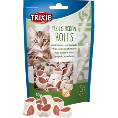 Image of Trixie Premio Cat Treats Rolls 50g