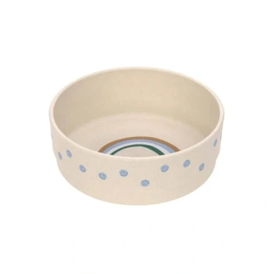 Image of LÄSSIG Children&#039;s Bowl Crockery Without Melamine, BPA Free, for Dishwasher and Microwave/Bowl Happy Rascals Smile Sky Blue