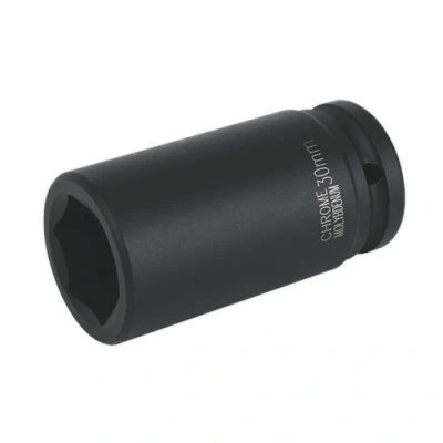 Image of Sealey Premier Impact Socket 30mm Deep 3/4&quot;Sq Drive