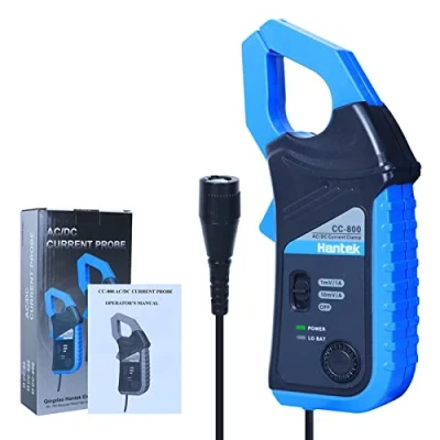 Image of Hantek CC 800 AC/DC Current Clamp 5KH Oscilloscope Multimeter Bandwidth 1mV/10mV/A 500A/800A with BNC Connectorrary Waveform Generator