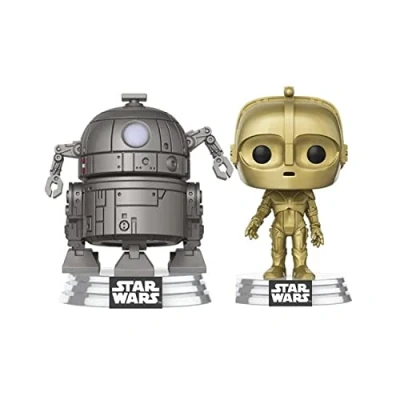Image of Star Wars pack 2 POP! Vinyl figurines Concept Series: R2 D2 &amp; C 3PO 9 cm