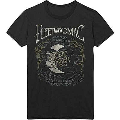 Image of Paradiso Clothing Fleetwood Sisters OF THE MOON Print Tshirt, Size: XXL, Black