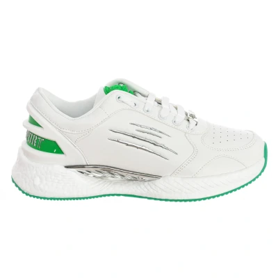Image of Plein Sport Mens Sports Shoes SIPS1502 White Leather Size EU 42