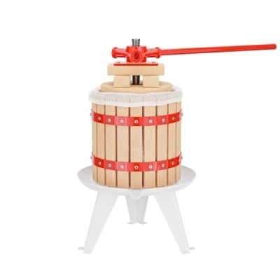 Image of Quality 12L Fruit Press Apple Wine Cider incl. Pulp Bag