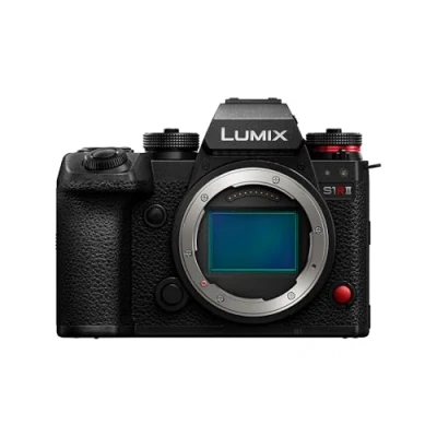Image of Panasonic LUMIX DC S1RM2E, Full Frame Mirrorless Camera, 44MP, 8K Video, Active IS, 4:2:2 10 bit, 4K 120p, 60p &amp; 6K 30p Open Gate, L Mount, Body Only, Black