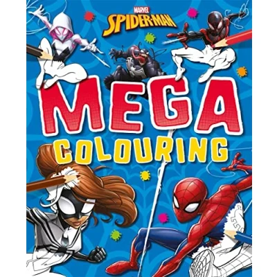 Image of Marvel Spider Man: Mega Colouring