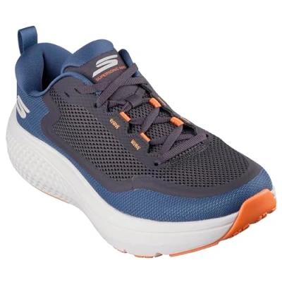 Image of Skechers Men&#039;s GO Run Supersonic MAX Sneaker, Teal, 7.5 UK