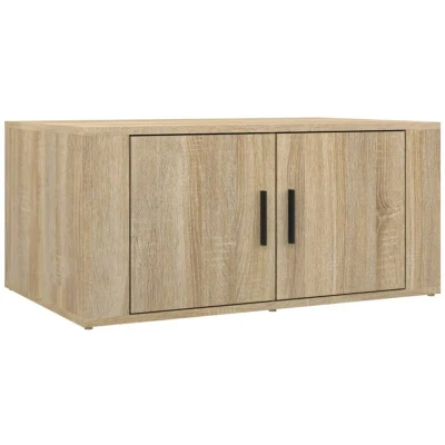 Image of vidaXL Coffee Table Sonoma Oak 80x50x36 cm Engineered Wood