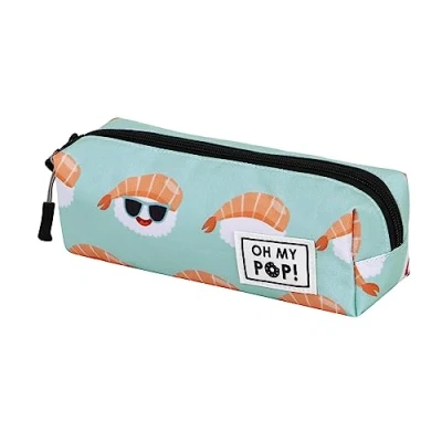 Image of Oh My Pop! Nigiri 2.0 FAN Square Pencil Case, Turquoise