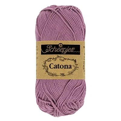 Image of Scheepjes Catona 240 Amethyst Yarn 10x50g