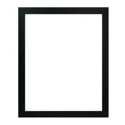 Image of FRAMES BY POST 25mm wide H7 Black Picture Photo Frame 24 x20 (Plastic Glass)