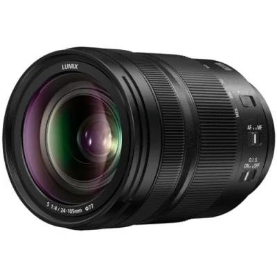 Image of Panasonic LUMIX S R24105E L Mount 24 105mm lens for professional stills photography