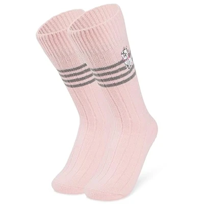 Image of Disney Stitch Bed Socks for Women Teenagers Warm Baby Yoda Slipper Non Slip One Size Gifts (Pink Marie)