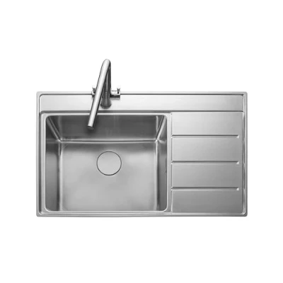 Image of Rangemaster BST8601R/ Boston 860520 1.0B Sink RHD S/S, Stainless