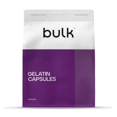 Image of Bulk Gelatin Capsules, Size 0, Pack of 1000, Packaging May Vary